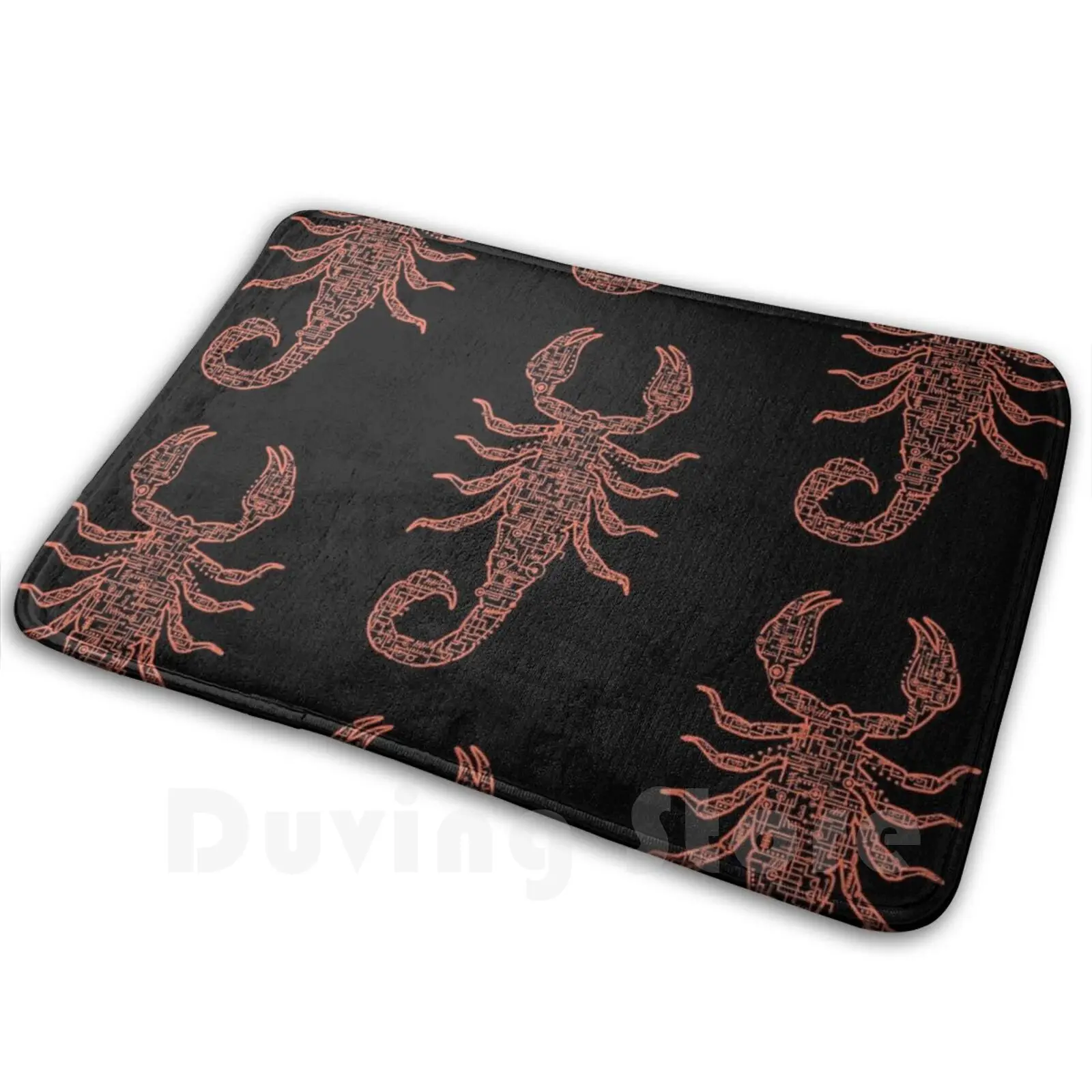 

Electric Scorpion Soft Non-Slip Mat Rug Carpet Cushion Scorpion Goro Jade Rap Scorpio Cool Scorpion Scorpion Lover