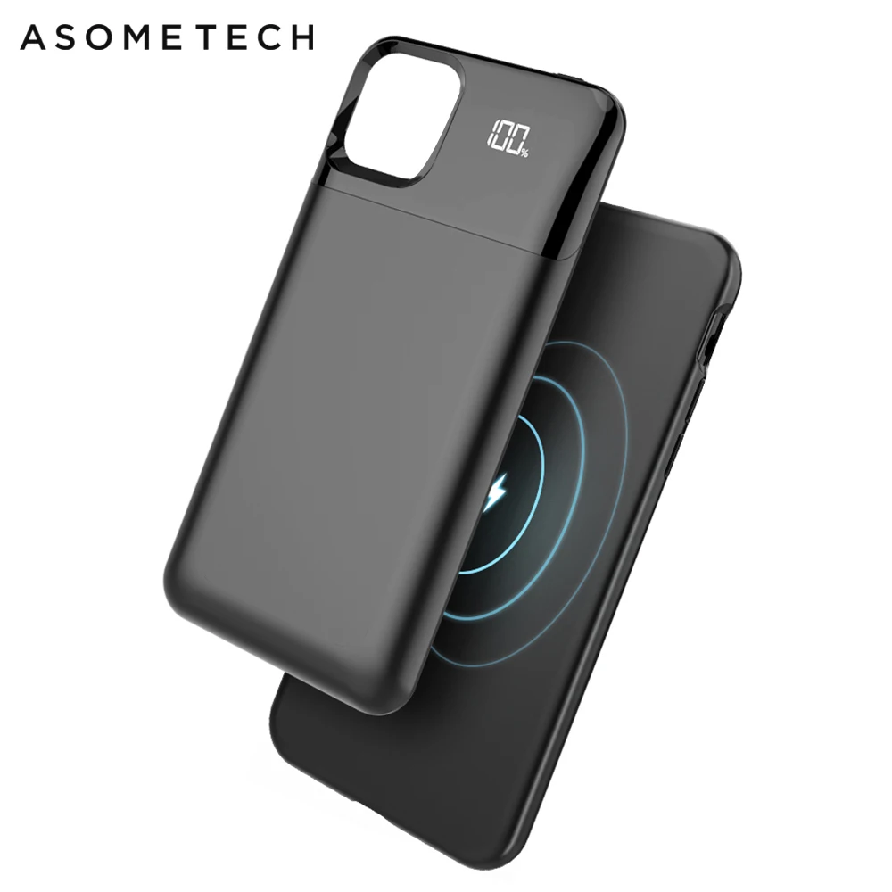 Магнитный чехол для беспроводного зарядного устройства iPhone X XS Max XR 11 Pro внешнего