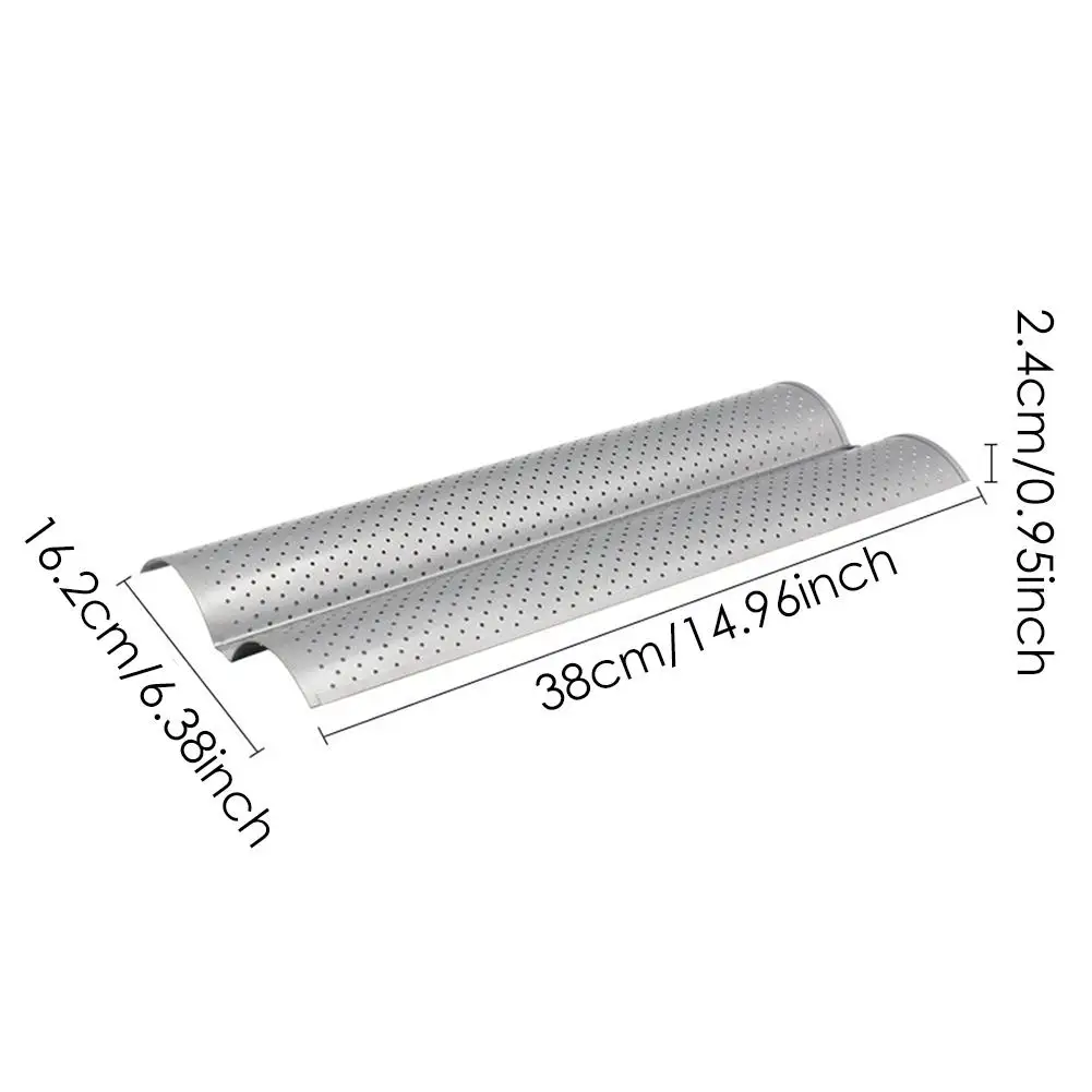 Антипригарная лоток для багета французская Бриллиантовая форма готовки выпечки