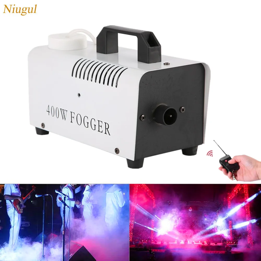 Беспроводной пульт дистанционного управления портативный дымовой аппарат 400 Вт