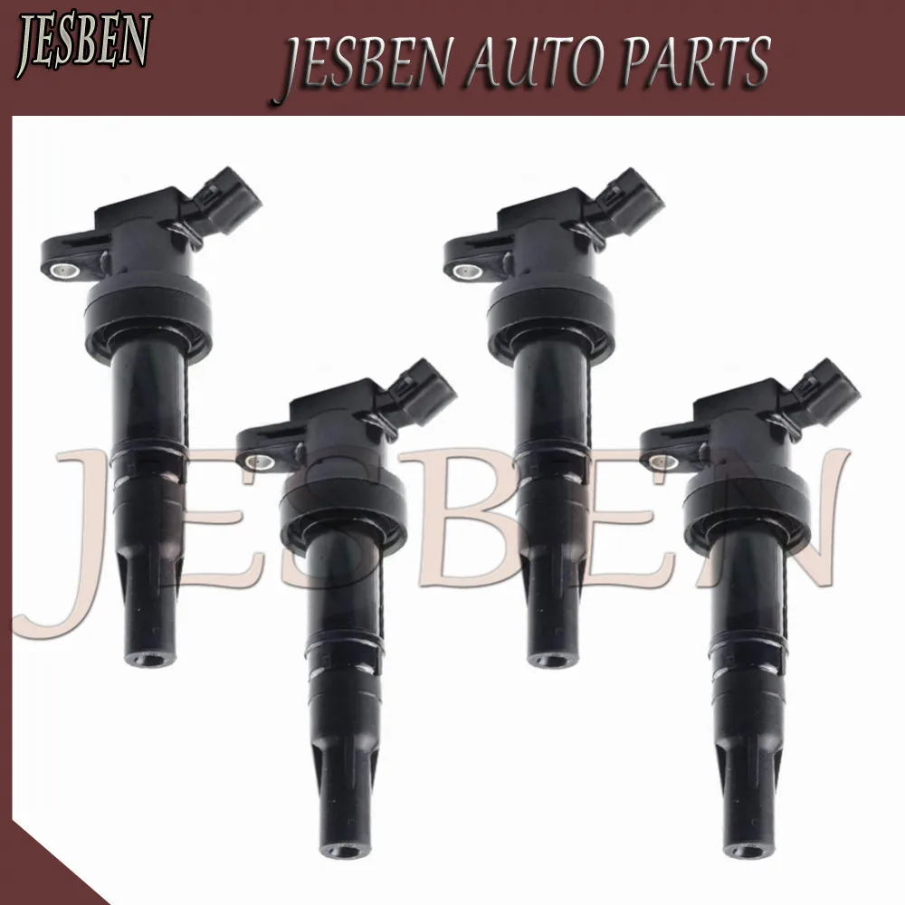 4 шт. 27301 03200 Фирменная Новинка 2 pins катушки зажигания пригодный для Hyundai i10 i20 Kia PICANTO