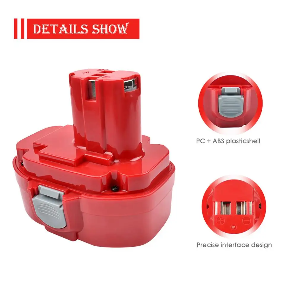 Перезаряжаемый Ni-MH аккумулятор для электроинструмента MAKITA 4000 1822-5 192826-3 PA18 18 вольт