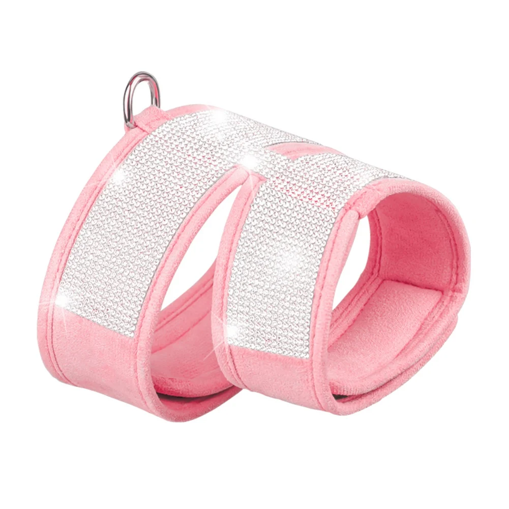 

Стразы шикарный ошейник для собак ошейник для кошек замшевый ошейник для собак малого и среднего размера ошейник для прогулок вечерние веч...