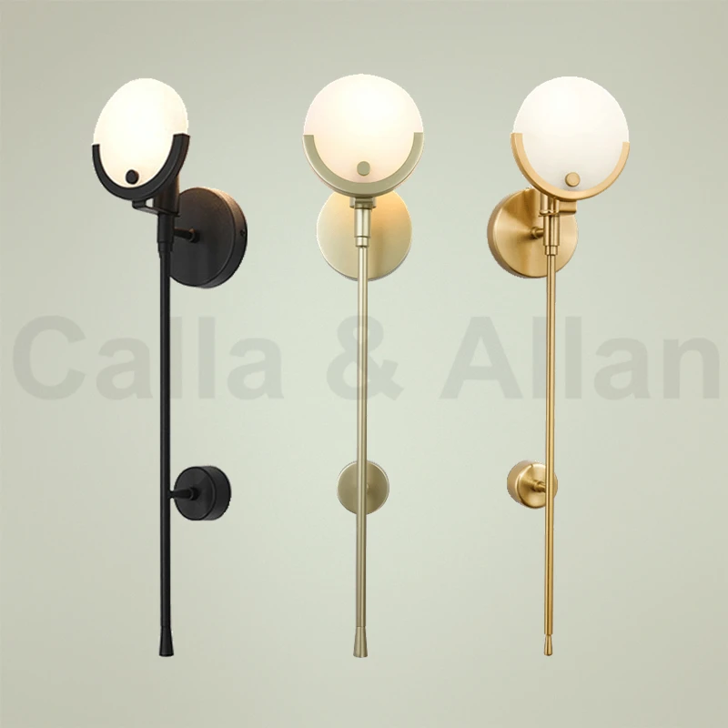 Простая прикроватная лампа в американском стиле скандинавский светильник для