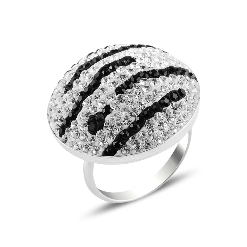 Серебряное циркониевое кольцо Silverlina | Украшения и аксессуары