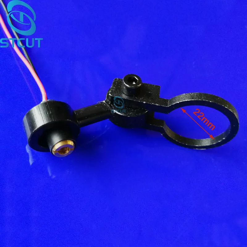 CO2 лазерная головка с красной точкой модуль позиционирования + интегрированное