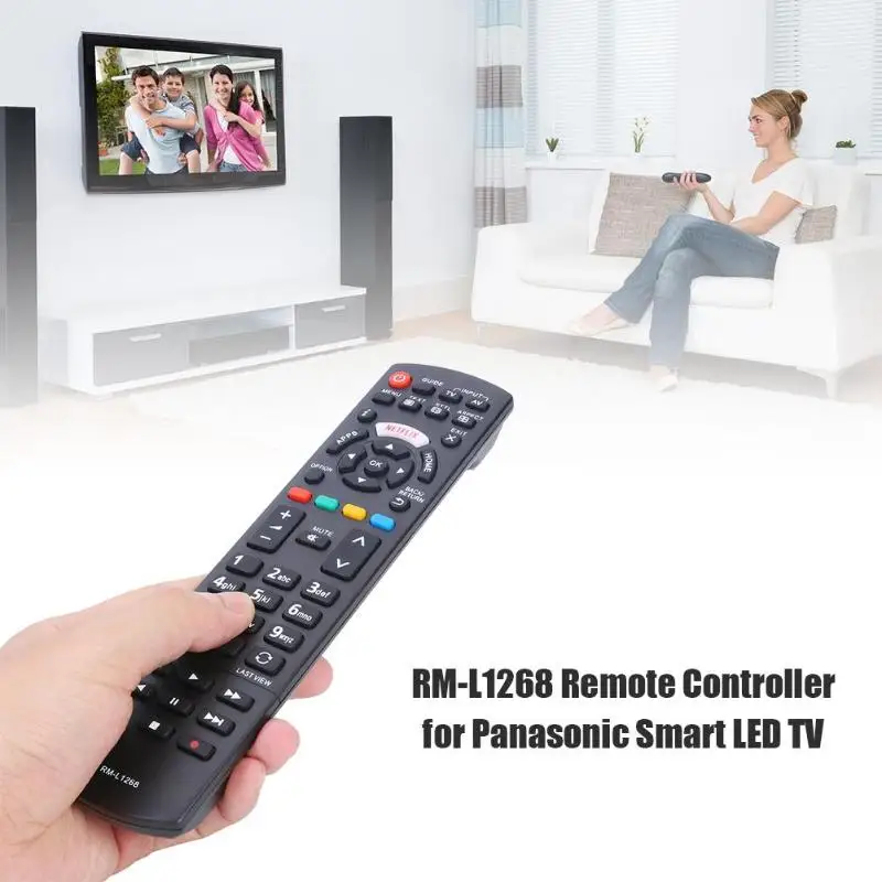 Universal Smart TV Remote Control Controller Suitable for Panasonic N2Qayb 00100 N2QAYB all Sets No Programming Required | Электроника