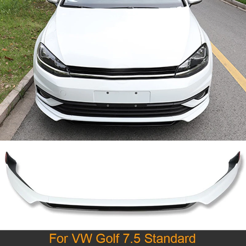 Сплиттер для переднего бампера автомобиля из углеродного волокна Volkswagen VW Golf 7 5