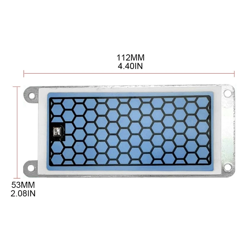 2 шт./компл. аксессуары для генератора озона сотовое синее покрытие озоновый