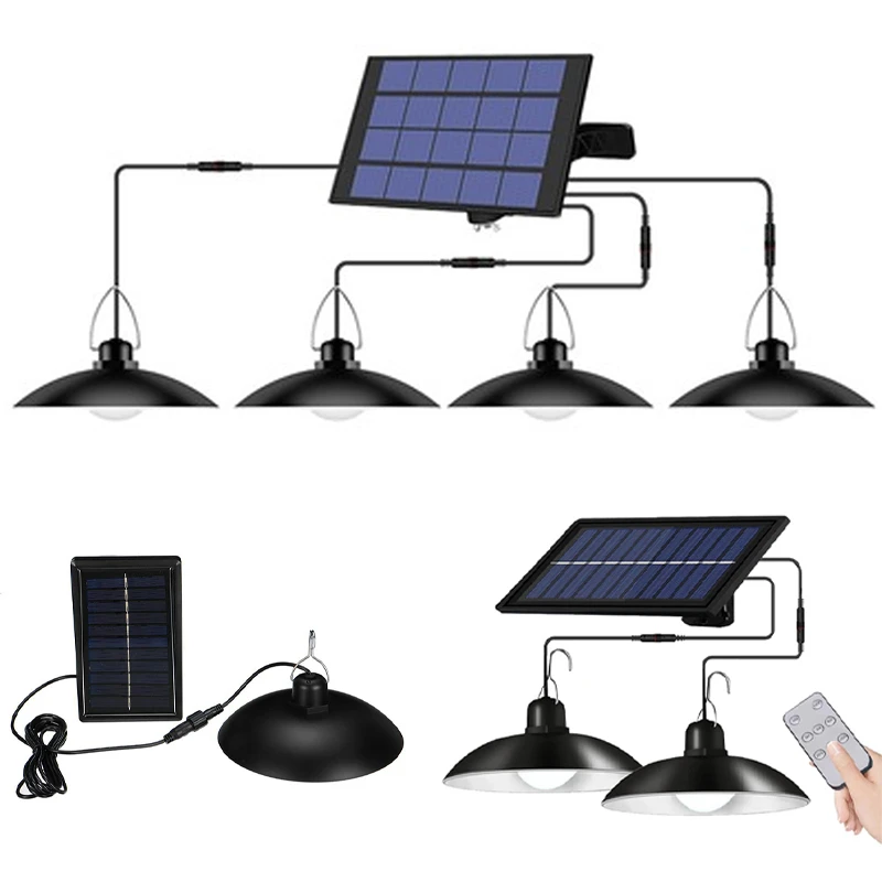 

Домашний раздельный светодиодный светильник на солнечной батарее, дистанционное управление, удлинитель, уличная Водонепроницаемая настен...