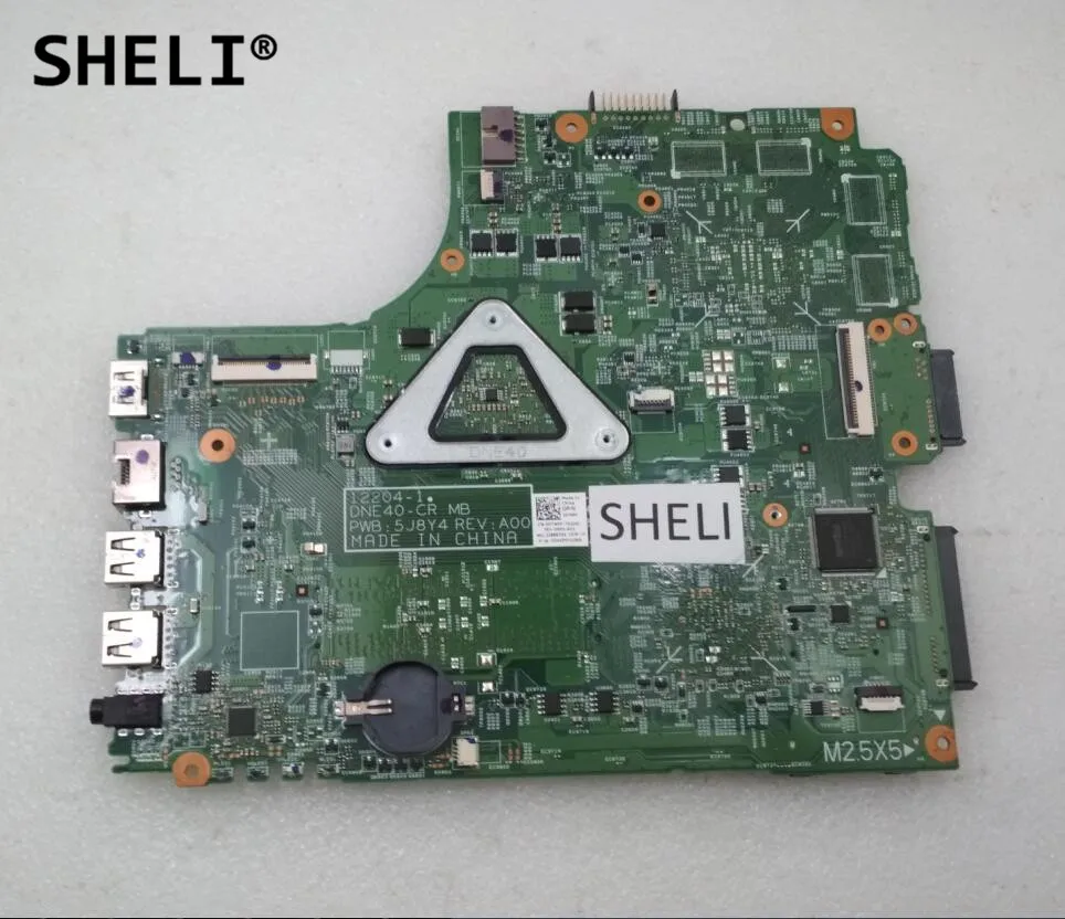 Материнская плата SHELI для Dell 2421 3421 5421 1017U cpu DNE40-CR 0PTNPF материнская ноутбука ПК 100%
