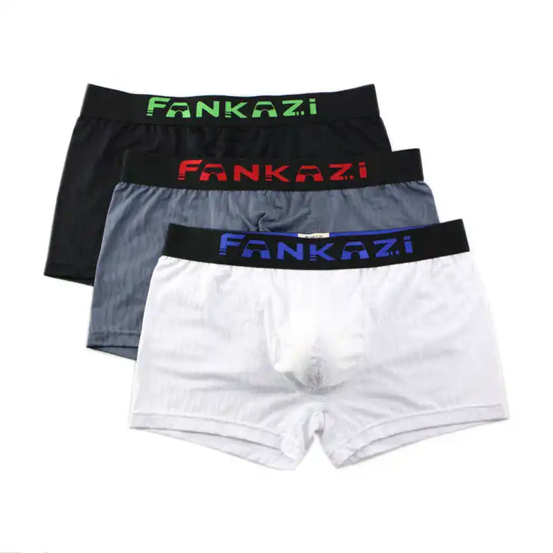 Мужское нижнее белье трусы боксеры сексуальные мужские дышащие сексуальное