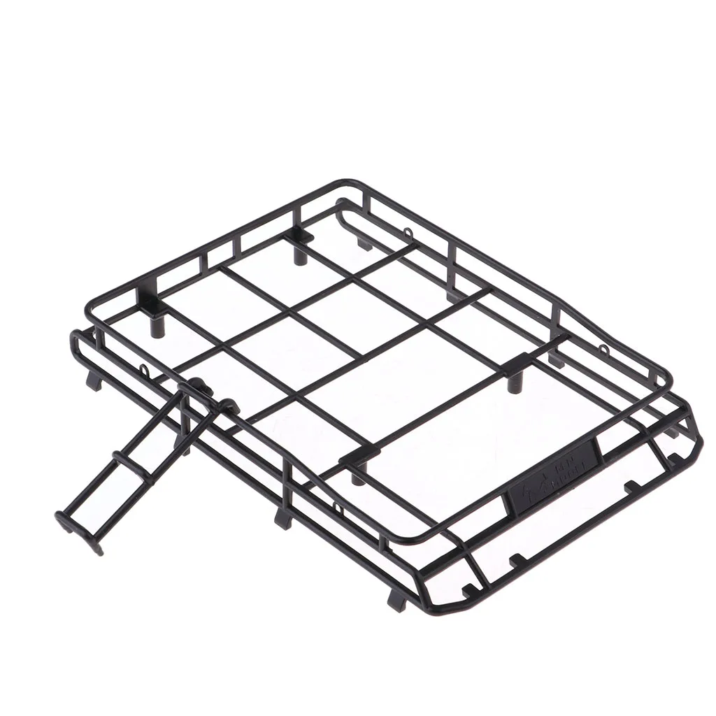 

Black Luggage Carrier Roof Rack for MN-90 D90 1/12 RC Crawler Car DIY Parts