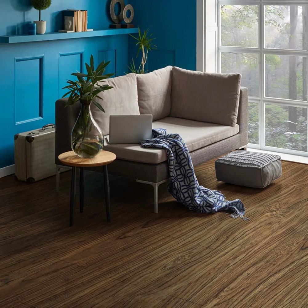 

Pvc Wood Grain Floor Sticker Decal Waterproof Moisture-Proof Wallpaper Kitchen Bathroom Wall Sticker Home Decor