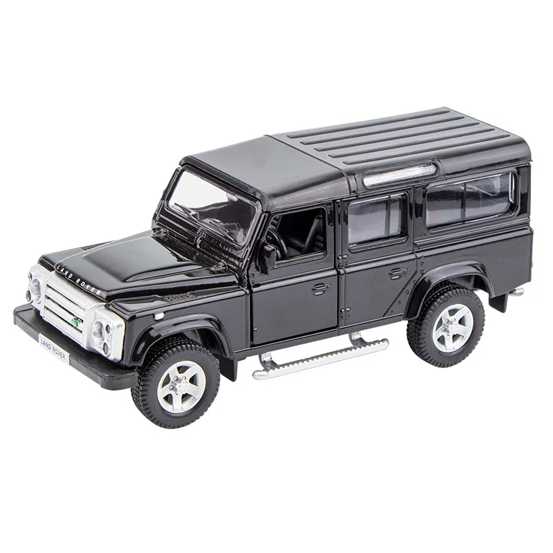 

1/36 Range Rover Defender металлический автомобиль литье под давлением оттягивающие назад игрушечные модели автомобилей для коллекции Рождественски...