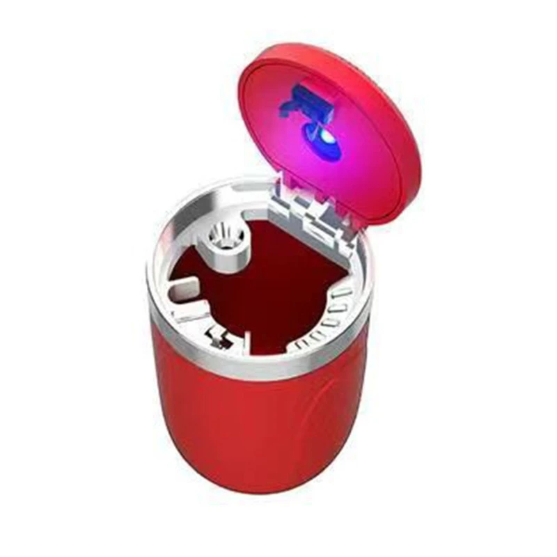 

U90C Авто бездымный лоток с автомобильным дорожным светодиодным синим светильник простые автомобильные аксессуары