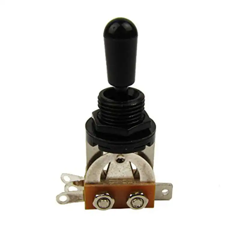 Metric 3 Way Short Straight Guitar Pickup Selector Toggle Switch Knob For Gibson Epiphone Lp Les Paul Electric Parts(Pack | Спорт и