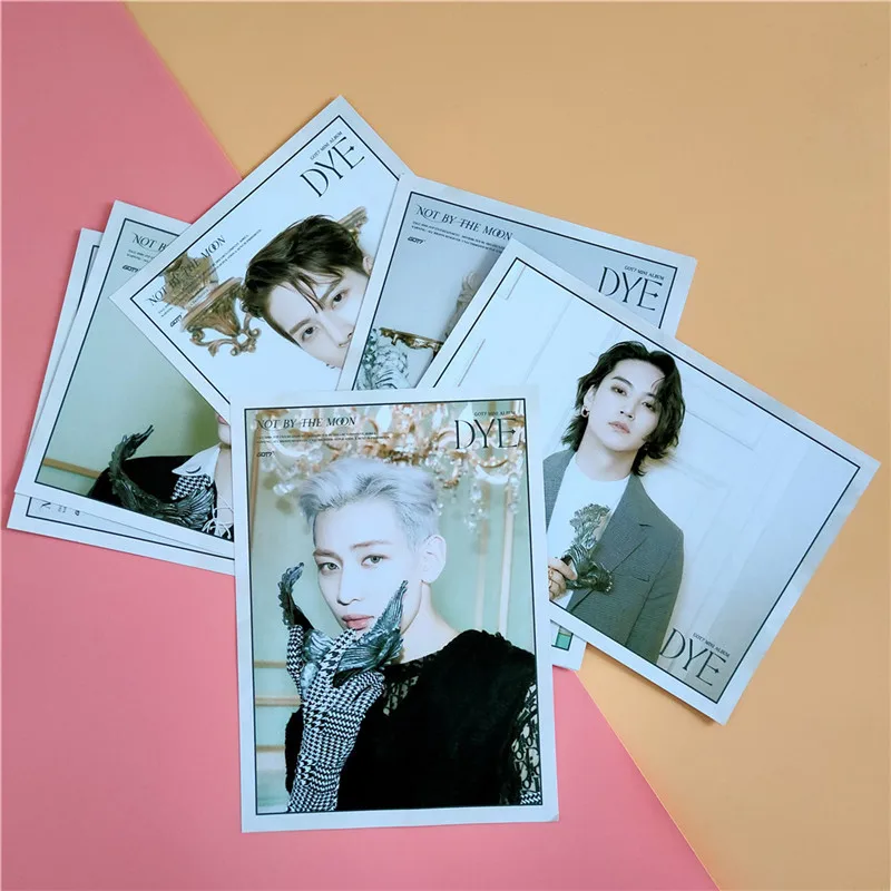 Kpop возвращает новый альбом краситель не от Луны JinYoung бэмбам JB Джексон Марк YoungJae