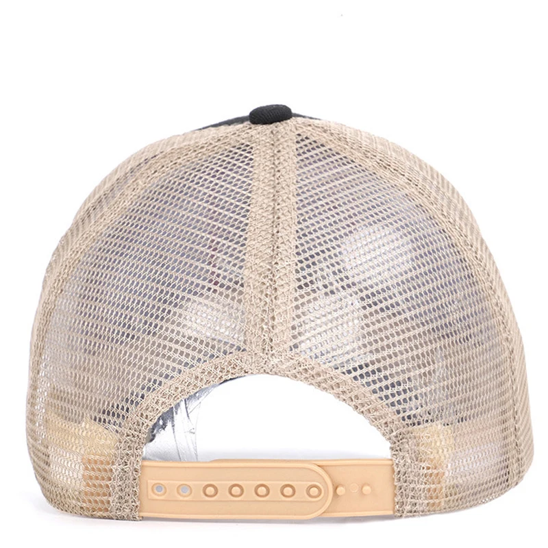 

New animal embroidered mesh cap cartoon cotton dad hat Snapback spring and summer shade baseball cap fashion casual outdoor caps
