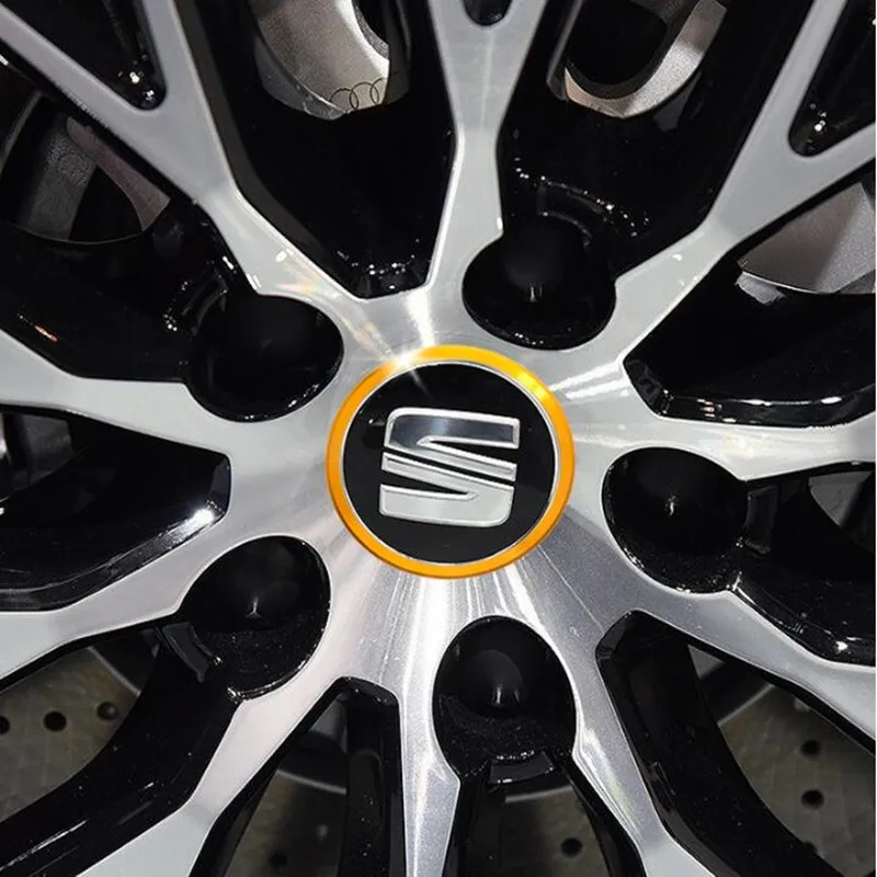 Автомобильная наклейка на колесо с логотипом для SEAT Ibiza Leon Toledo Arosa Alhambra Exeo FR Supercopa