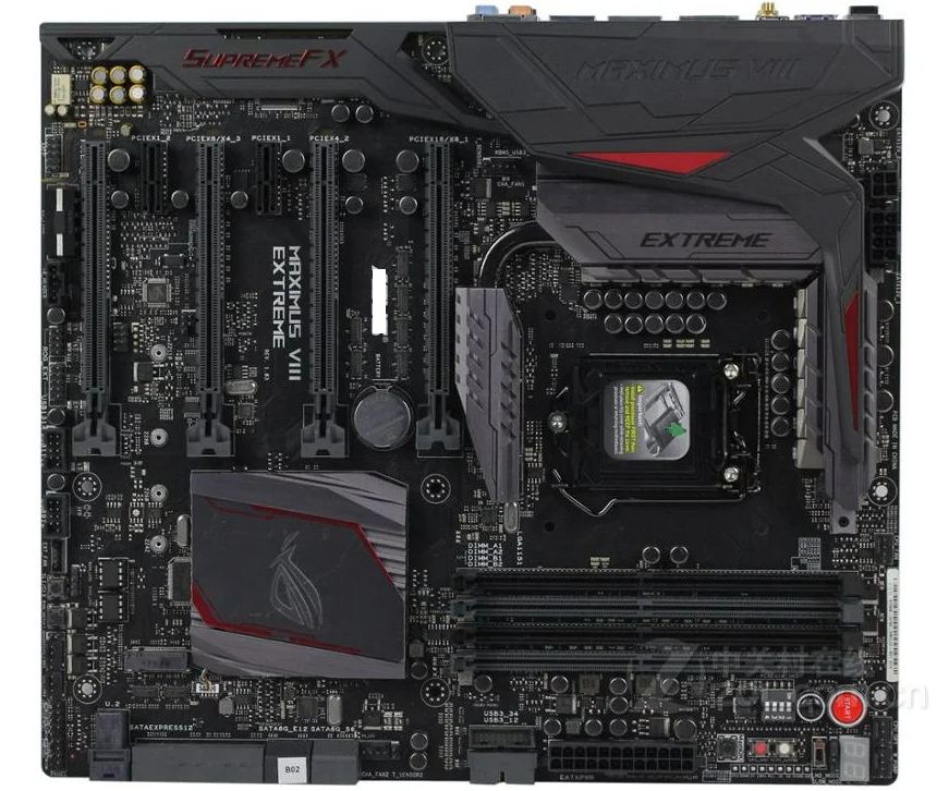 Настольная материнская плата MAXIMUS VIII EXTREME M8E 1151pin DDR4 б/у продажа ПК | Компьютеры и