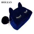 Кошка-Несессер для путешествий, Женский несессер, дорожный органайзер для хранения косметики и туалетных принадлежностей, косметичка, косметичка, органайзер для туалетных принадлежностей