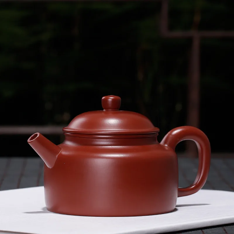 

Yixing teapot undressed ore mud dahongpao kung fu kettle teaware