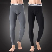 autumn and winter men thermal underwear warm bottom long pants leggings cotton normally thermal underwear