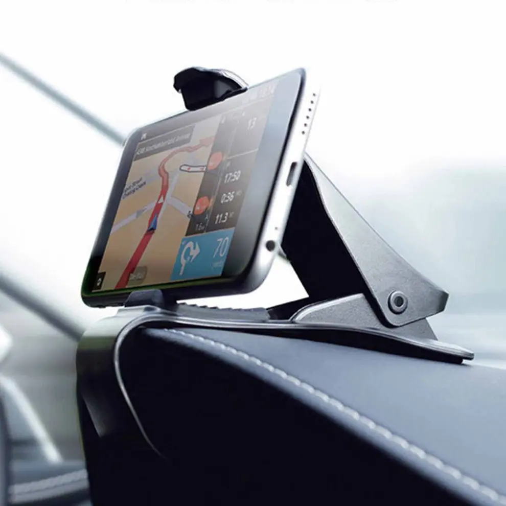 

Dropship Universal Cradle Adjustable GPS Holder HUB Dashboard Phone Mount Smartphone GPS Navigation Black Car Holder Support