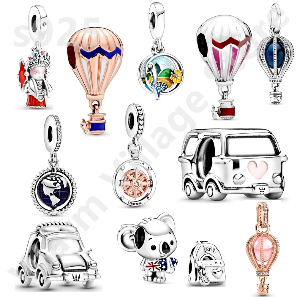 Серебристый браслет с изображением Микки Мауса в повседневном стиле 925 |