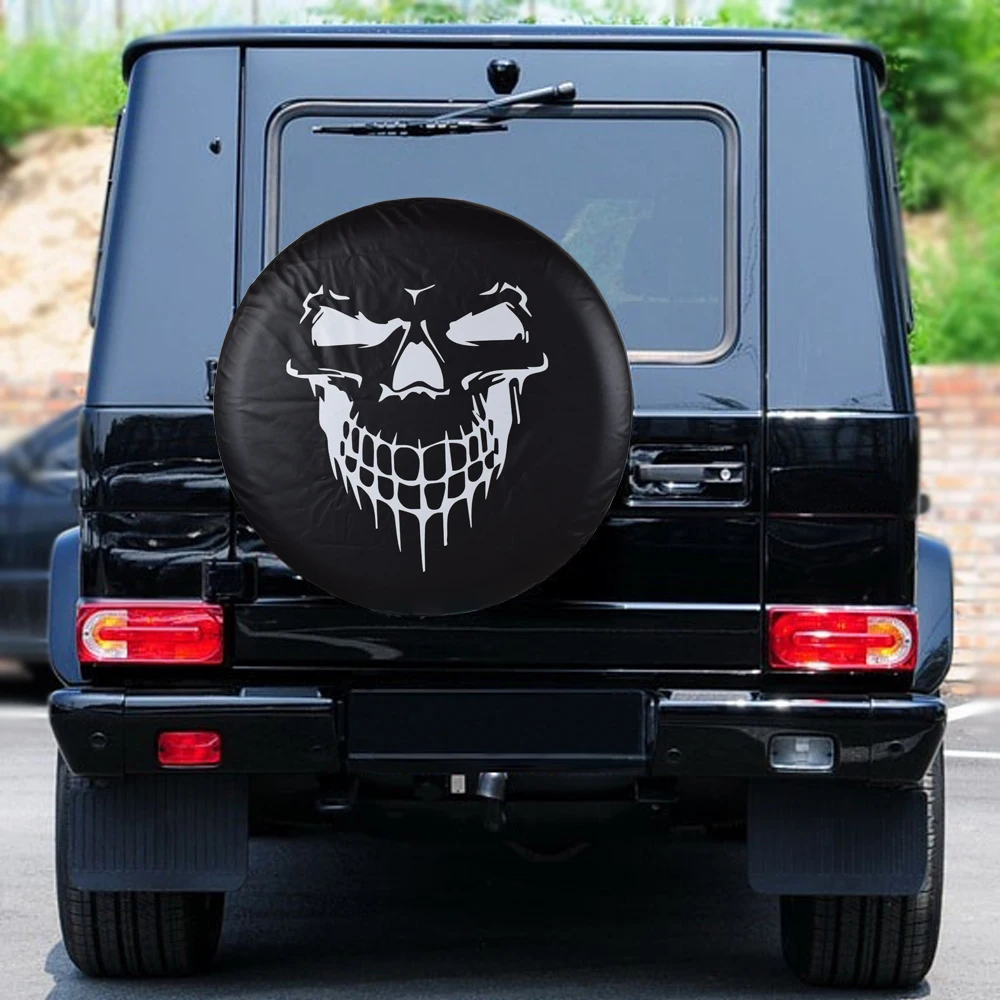 

14" 15" 16" 17" Inch PVC Leather Spare Tire Cover Case Bag Pouch Protector For Nissan Patrol GRX SAFARI Ford Troller Ecosport