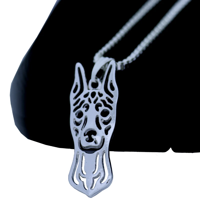 Миниатюрные ожерелья подвески Pinscher с укороченными ушками для собак