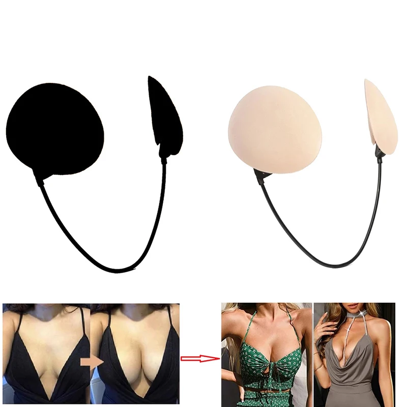 

Deep Bra Kit Push-Up Frontless Bra Frontless Backless BraNipple Patch Underwear