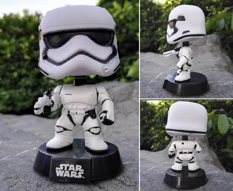 66 No Box Funko персонажи поп Звездных войн с качающейся головой Боб Фетт Дарт Вейдер йода 10 см Виниловая фигурка игрушки - Цвет: 66 No Box