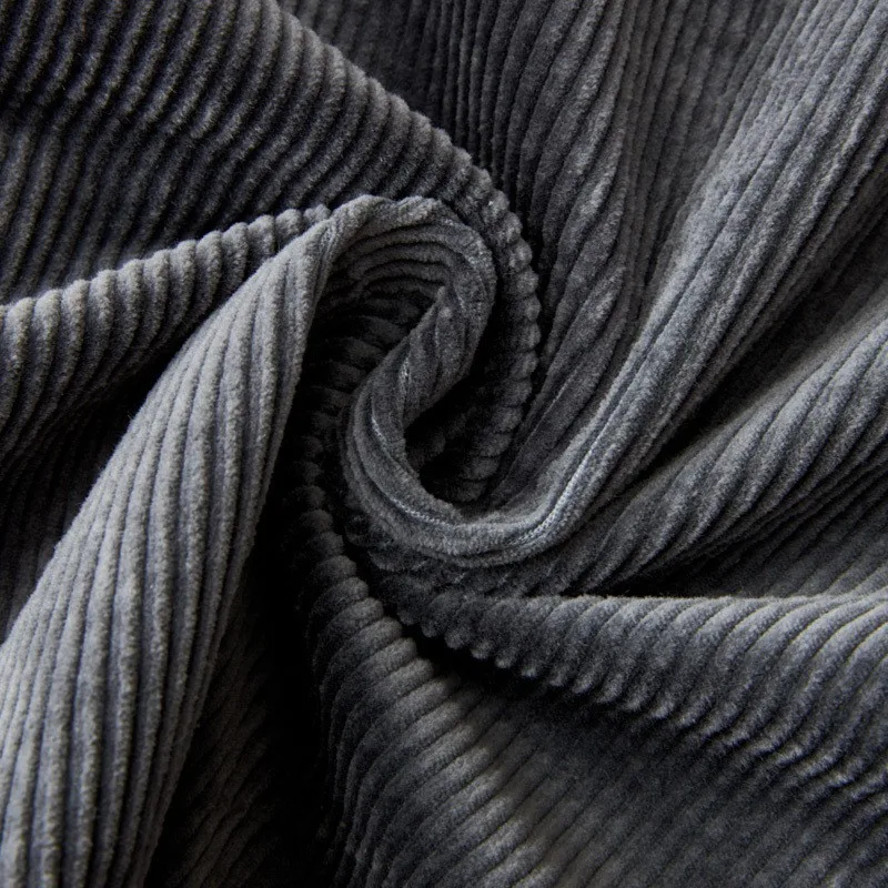 Новинка 2021 Осень-зима мужские вельветовые блейзеры однотонный приталенный