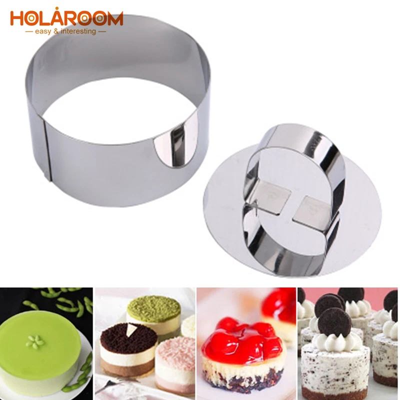 Holaroom квадратные цветок в форме сердца мусс кольцо силиконовые формы для выпечки