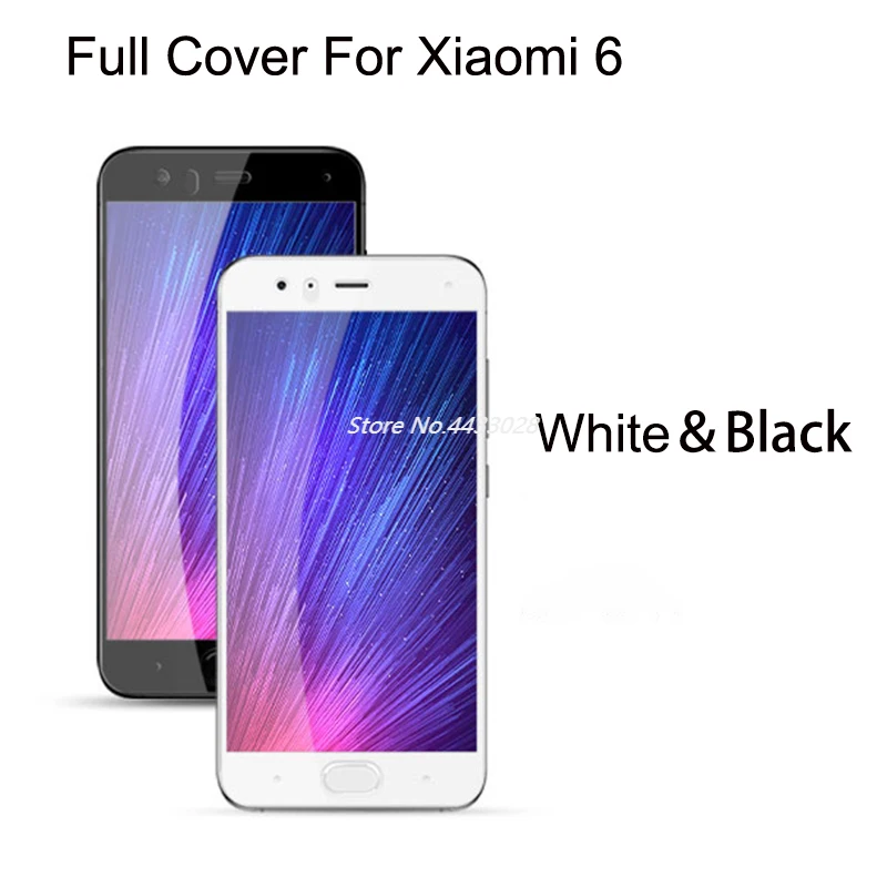 

Full Cover 9H Glass For Xiaomi MI 4i 4C 4S 6 6X A2 Tempered Glass Screen Protector For Xiaomi MI6 MI 4 I C S Screen Film Glass