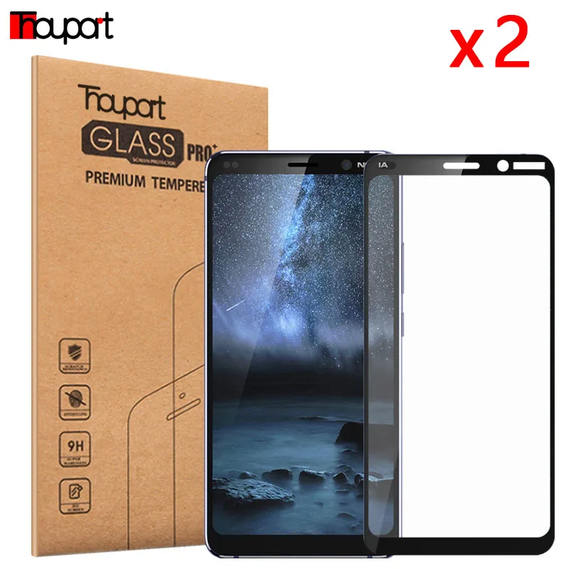 Закаленное стекло для Nokia 9 PureView защитная пленка, стекло для Nokia 2,1 3,1 6,1 Plus 4,2 3,2 2,2 полное покрытие
