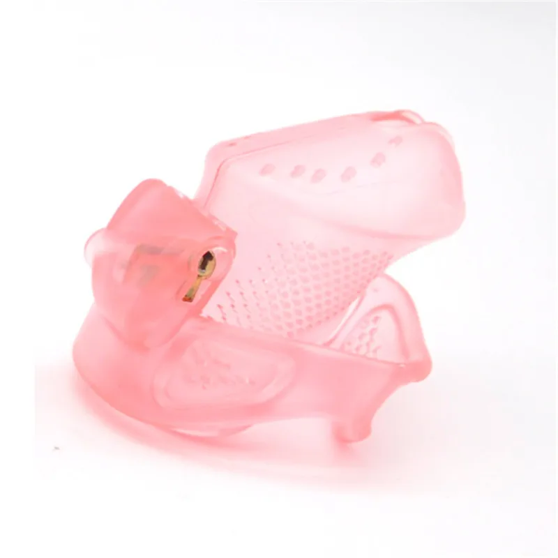 New Design 3D Cock Cage Penis Sleeve Plastic lockable Male Chastity Device With Lock Rings Adult Games Sex Toys For Men | Красота и