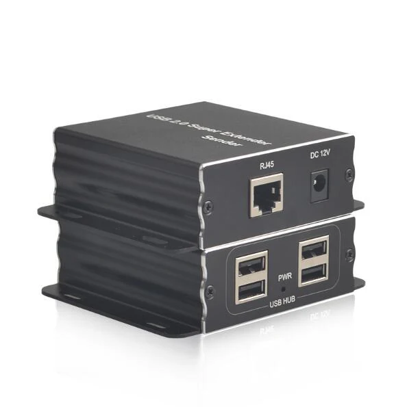 4-портовый USB-кабель-удлинитель USB Cat5e/6 rj45 до 100 м 2 0 удлинитель концентратора RX/TX |