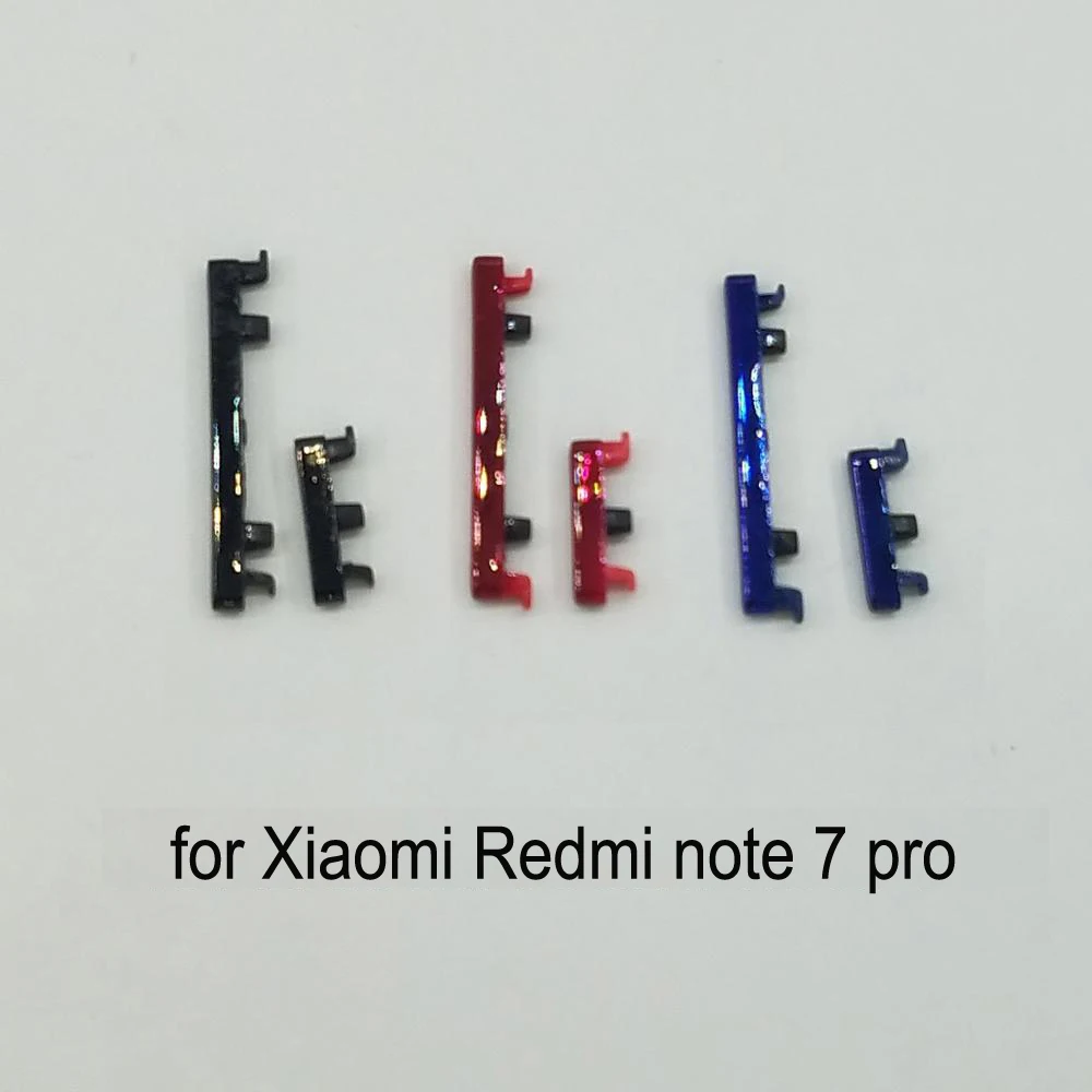 Оригинальный Корпус для телефона Xiaomi Redmi note 7 Pro рамка кнопка включения и