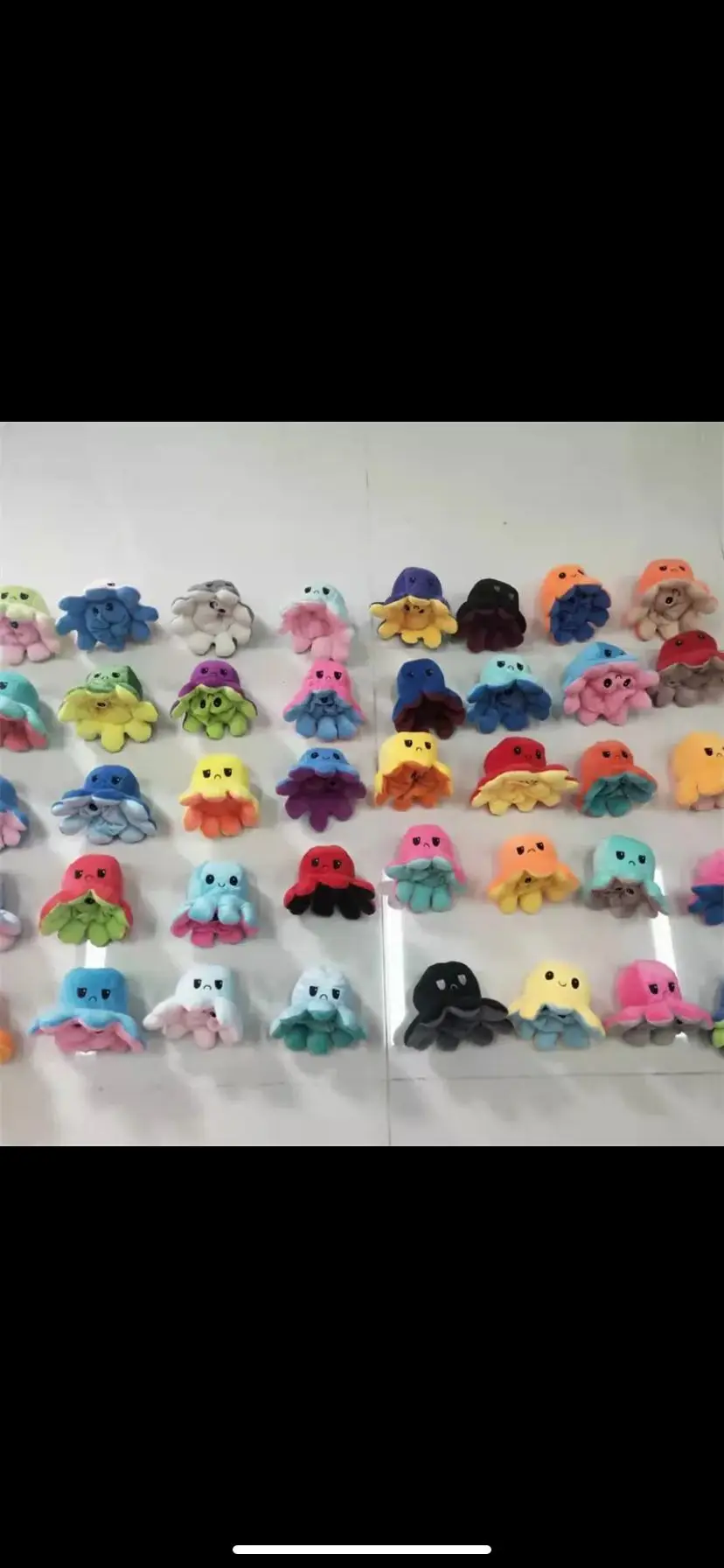 

Kids Cute Mascot pulpo Birthday Toy supplies Party Octopu Peluches Reverse Flip Toy Toys Fashion New Octopus