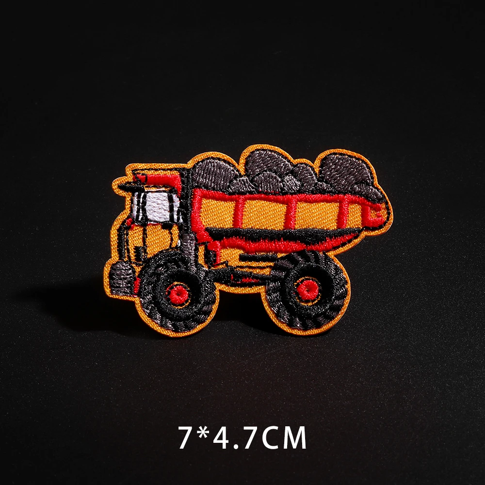 N3-BT1623 Мини-нашивки CarTruck для аппликация на одежду Одежда Железный на патч куртка вышитая наклейка для транспорта шитья мотоцикла автобуса Декор - Цвет: N3-BT1623