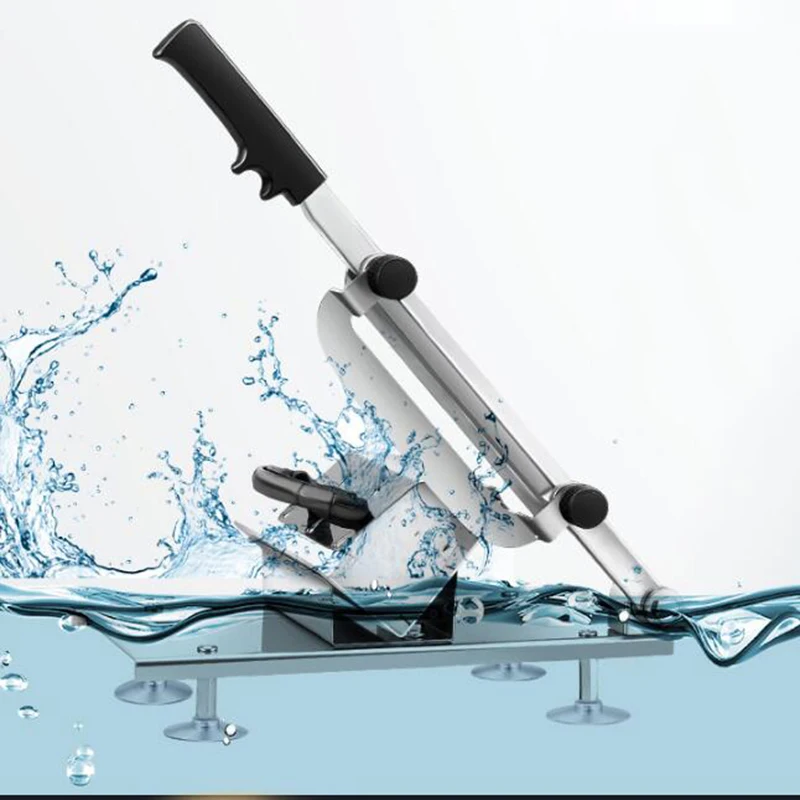 Регулируемая автоматическая подача мяса ягненка ломтерезка кухня мясорубка