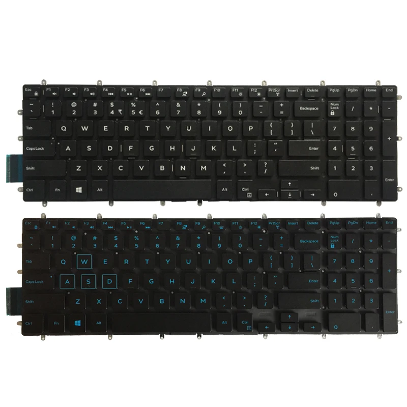 Новая клавиатура для Dell PK131Q02B00 NSK EC0BC 01 9Z.NCZLD.A01 03NVJK Клавиатура ноутбука без