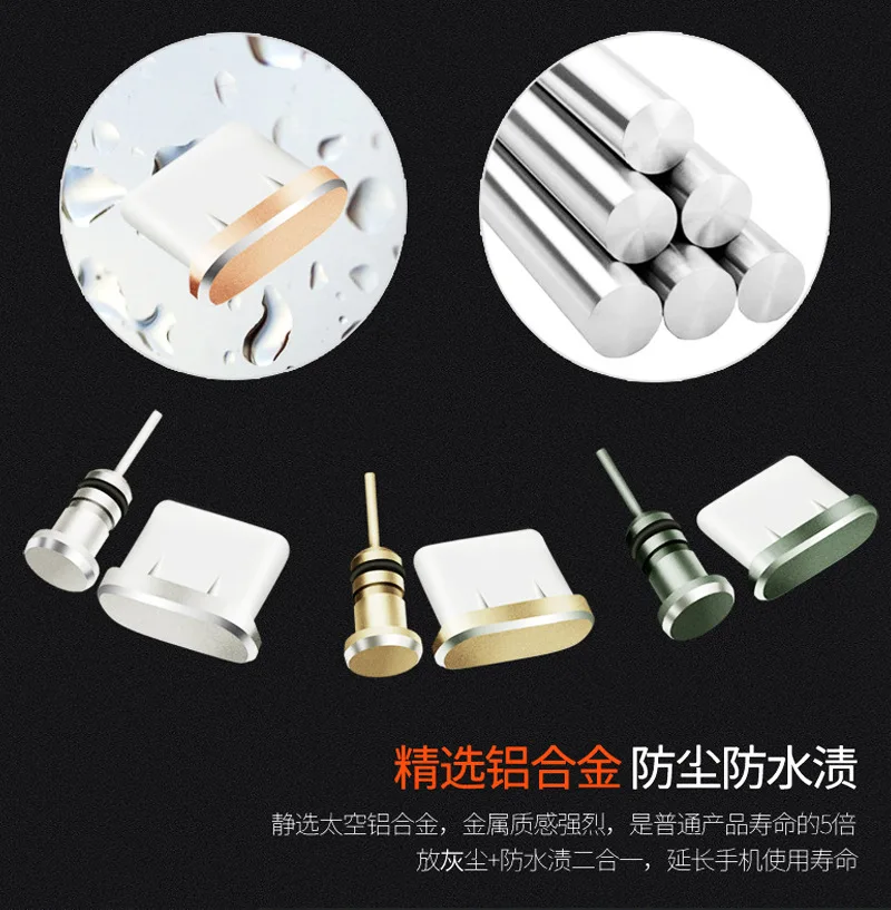 Bozhu пылезащитный Разъем type-C Micro iPhone зарядный порт 3,5 мм Тип наушников C анти-пылезащитный Разъем для samsung Xiaomi iPhone huawei