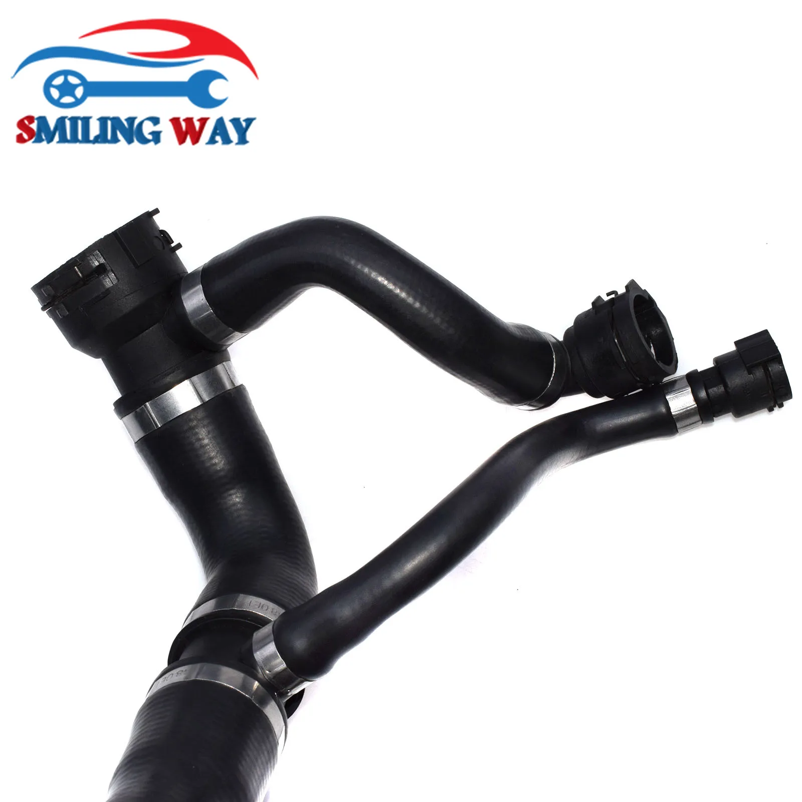 SMILING WAY# Upper Coolant Radiator Hose Pipe Connector For BMW 5er E60 530i 2004 2005 &amp 525i 2006 2007 2008 2009 2010 | Автомобили и