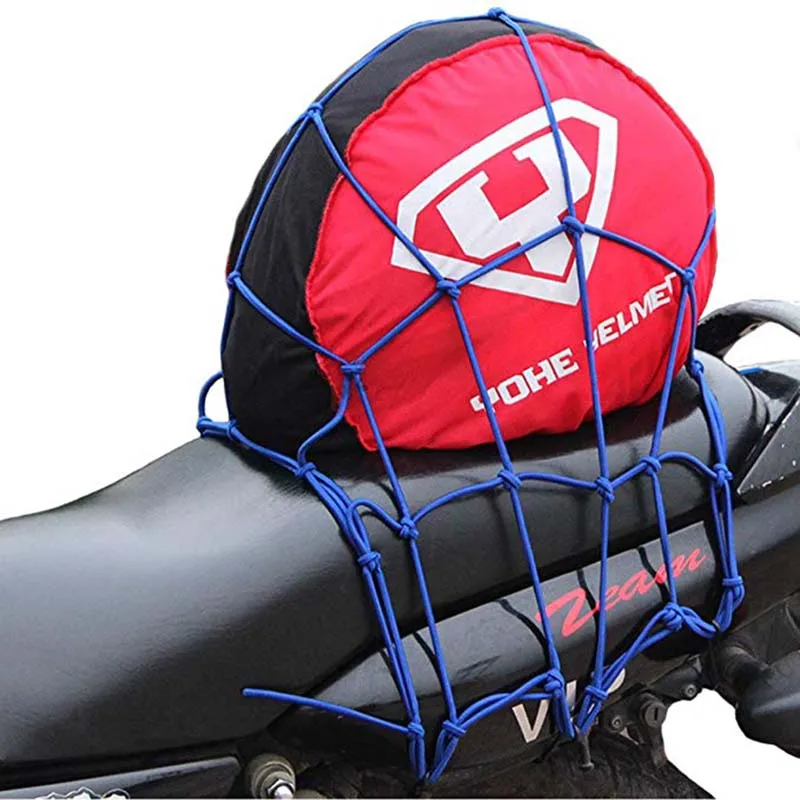 

Cargo Net 30X30cm Bike Net 6 Hooks Rear Rack Luggage Hollow Holder Cargo Car Motorcycle For MTB BMX Bicycle Cycling Gift