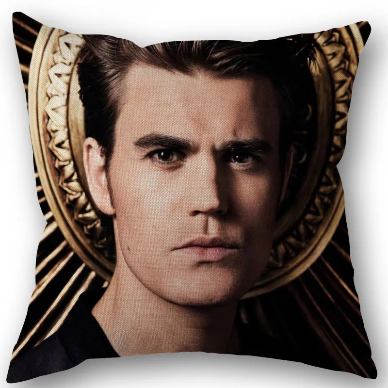 Новый пользовательский Пол Уэсли наволочка из хлопка и льна ткань квадратный