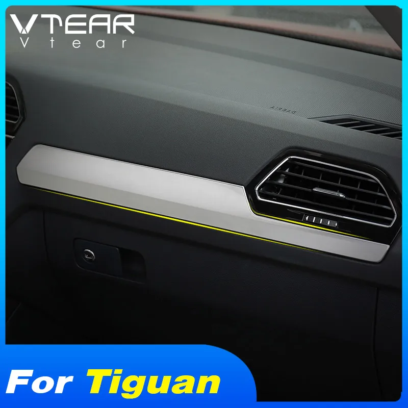 Аксессуары Vtear для VW Tiguan тигуан MK2 2020 2019 внутренняя центральная консоль